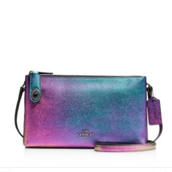 iridescent crossbody bag